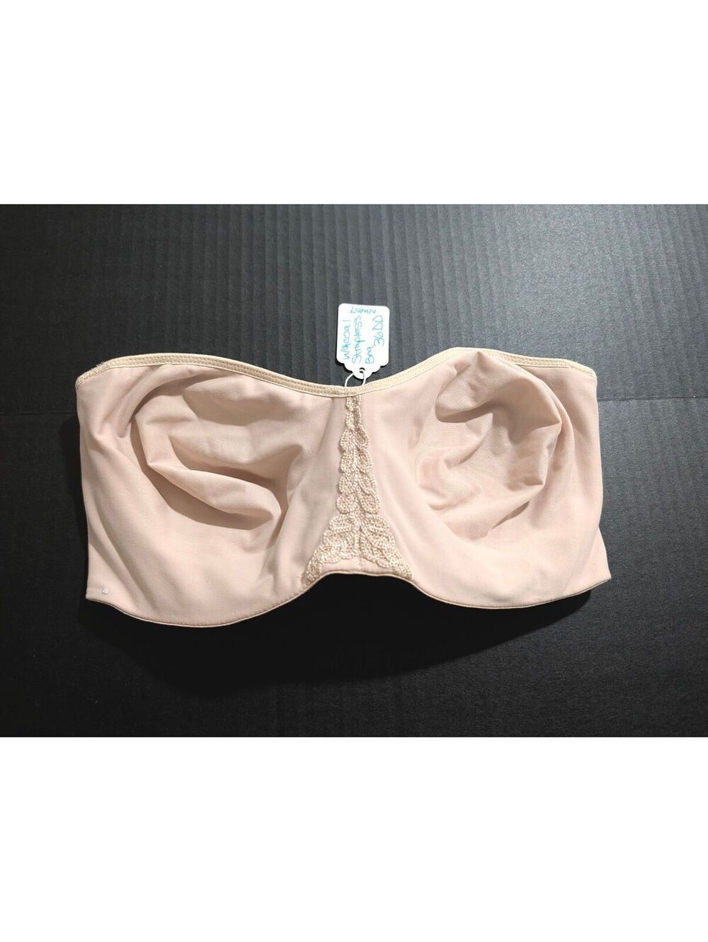 Wacoal 85414 Bodysuede Ultra Strapless Bra 36DD